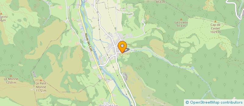 localisation de l'entreprise MADAME DELPHINE CRAMPES  ASTE