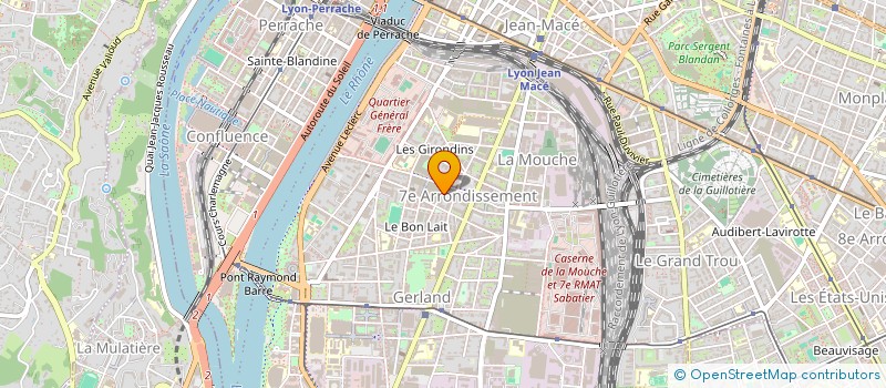 localisation de l'entreprise MADAME DELPHINE CRESSENT à LYON