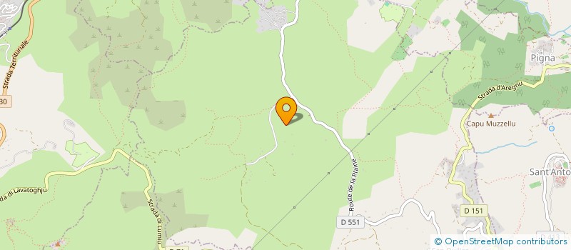 localisation de l'entreprise MADAME DELPHINE CRITICOU  L'ILE-ROUSSE