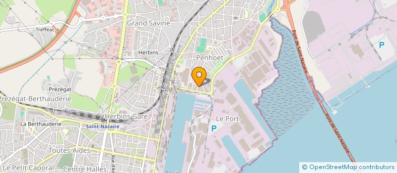 localisation de l'entreprise MADAME DELPHINE CUENOT à SAINT-NAZAIRE