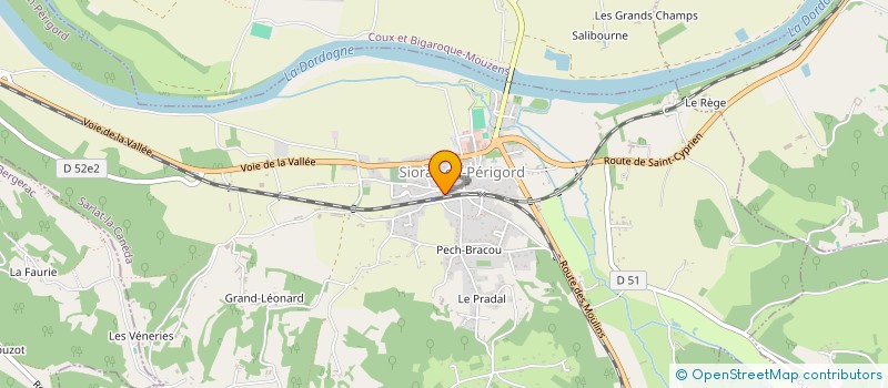 localisation de l'entreprise MADAME DELPHINE CURAT  SIORAC-EN-PERIGORD