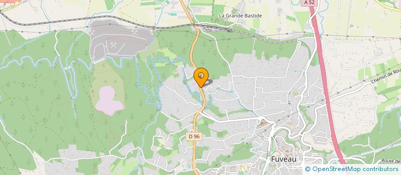 localisation de l'entreprise MADAME DELPHINE CURCIO  FUVEAU