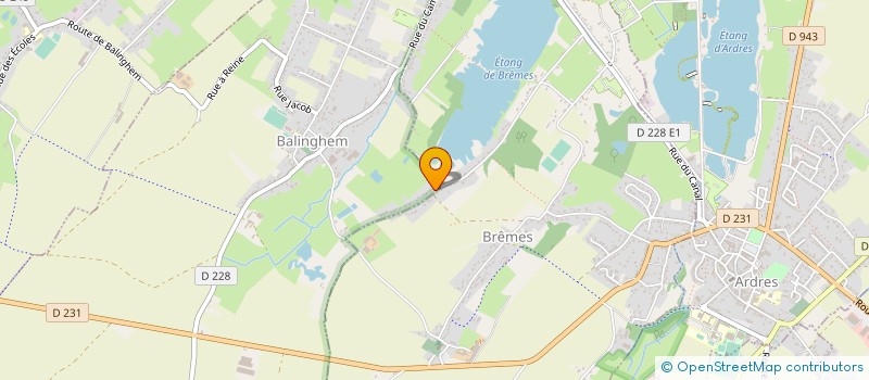 localisation de l'entreprise MADAME DELPHINE CUVILLIER  BALINGHEM