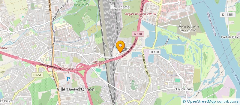 localisation de l'entreprise MADAME DELPHINE DA CUNHA  VILLENAVE-D'ORNON