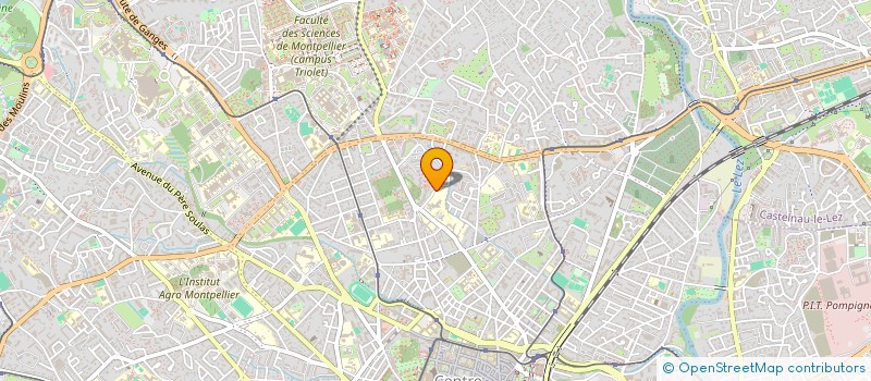 localisation de l'entreprise MADAME DELPHINE DARLET à MONTPELLIER