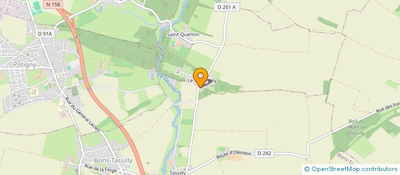 localisation de l'entreprise MADAME DELPHINE DASTAIN  FALAISE