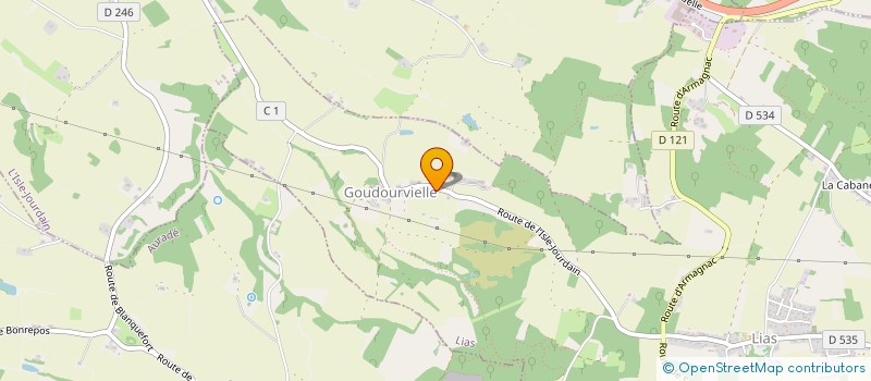 localisation de l'entreprise MADAME DELPHINE DASTE  LIAS