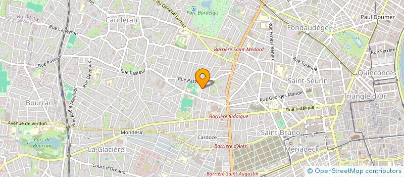localisation de l'entreprise MADAME DELPHINE DE BUHAN à BORDEAUX