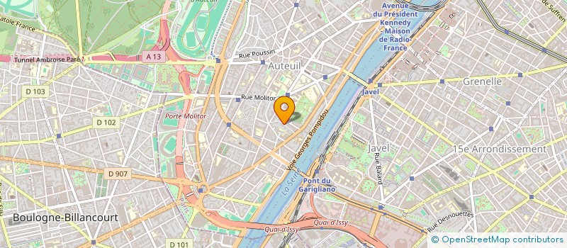 localisation de l'entreprise MADAME DELPHINE DE LA GUICHE  PARIS 16