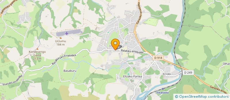 localisation de l'entreprise MADAME DELPHINE DE OLIVEIRA  ITXASSOU