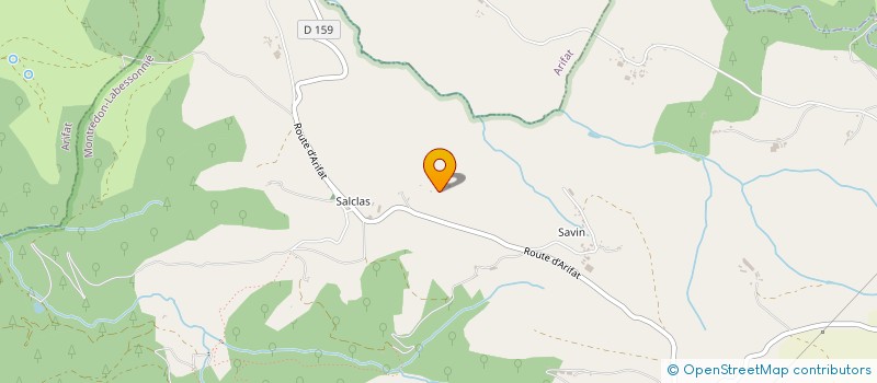 localisation de l'entreprise MADAME DELPHINE DE SAN NICOLAS ESPINOSA  MONTREDON-LABESSONNIE