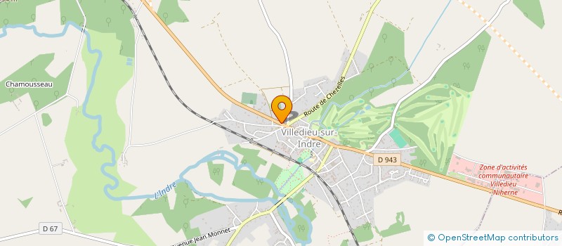localisation de l'entreprise MADAME DELPHINE DEBACKER à VILLEDIEU-SUR-INDRE