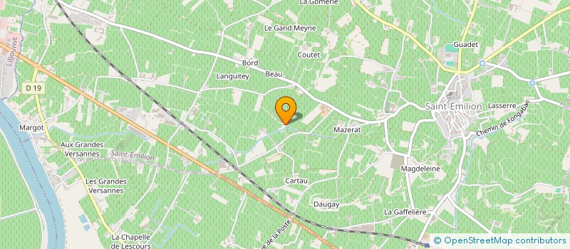 localisation de l'entreprise MADAME DELPHINE DEBORD  SAINT PEY D'ARMENS