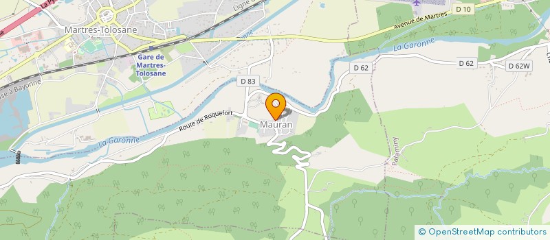 localisation de l'entreprise MADAME DELPHINE DEBRONDE  VILLATE