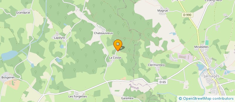 localisation de l'entreprise MADAME DELPHINE DECOURSIERE à PIONNAT