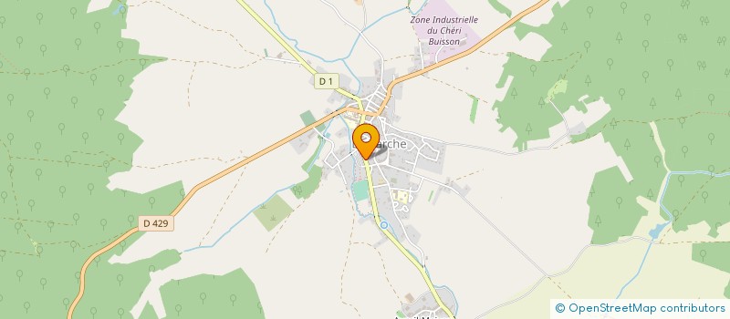 localisation de l'entreprise MADAME DELPHINE DEFRAIN  LAMARCHE