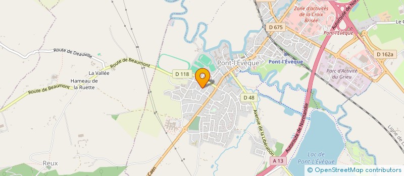 localisation de l'entreprise MADAME DELPHINE DELACROIX  SAINT-JULIEN-SUR-CALONNE