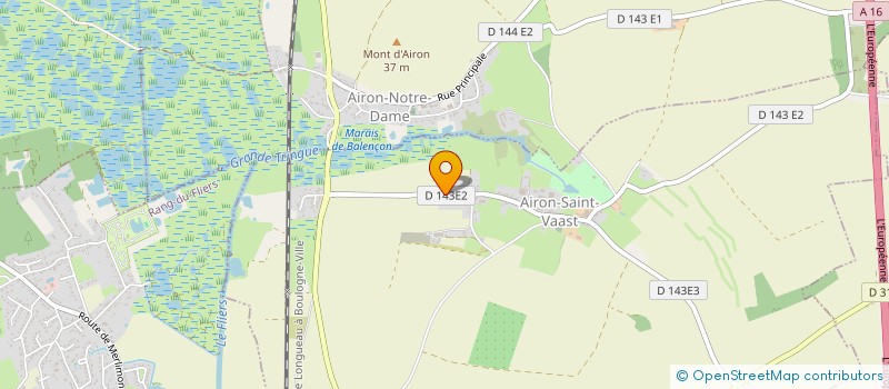 localisation de l'entreprise MADAME DELPHINE DELANNOY  AIRON-SAINT-VAAST