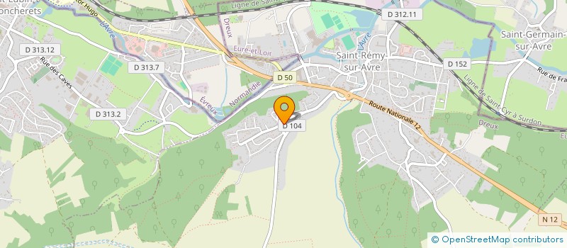 localisation de l'entreprise MADAME DELPHINE DELATTAIGNANT à SAINT-REMY-SUR-AVRE