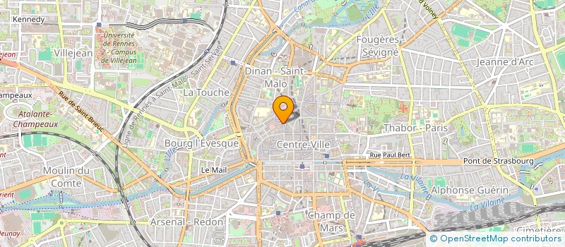 localisation de l'entreprise MADAME DELPHINE DELEBOIS  RENNES