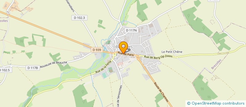localisation de l'entreprise MADAME DELPHINE DELORME à BREZOLLES