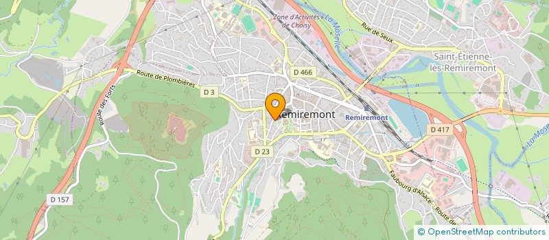 localisation de l'entreprise MADAME DELPHINE DELOY  REMIREMONT