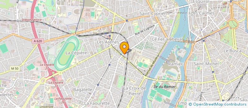 localisation de l'entreprise MADAME DELPHINE DEMAEGDT à TOULOUSE