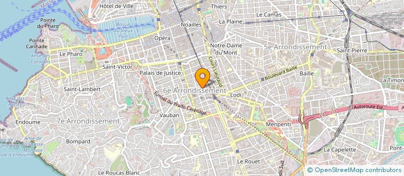 localisation de l'entreprise MADAME DELPHINE DEMIRDJIAN  MARSEILLE