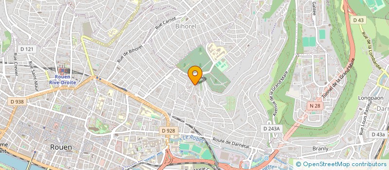 localisation de l'entreprise MADAME DELPHINE DENIS à ROUEN