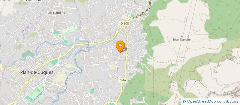 localisation de l'entreprise MADAME DELPHINE DESCOINS  ALLAUCH