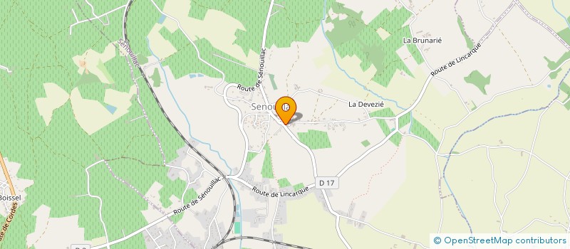localisation de l'entreprise MADAME DELPHINE DESMAREST à SENOUILLAC