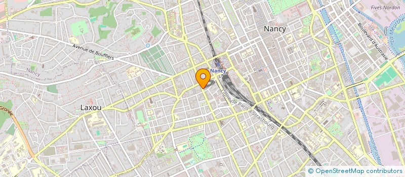 localisation de l'entreprise MADAME DELPHINE DESPAX  NANCY