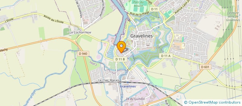 localisation de l'entreprise MADAME DELPHINE DESSEIN à GRAVELINES