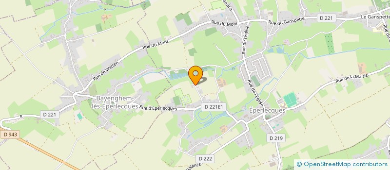 localisation de l'entreprise MADAME DELPHINE DEVAUX  EPERLECQUES