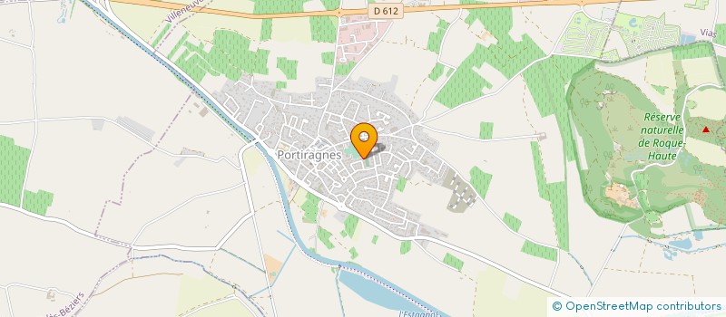 localisation de l'entreprise MADAME DELPHINE DEVOS  PORTIRAGNES