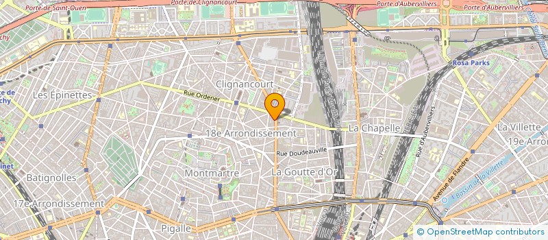 localisation de l'entreprise MADAME DELPHINE DHENIN à PARIS