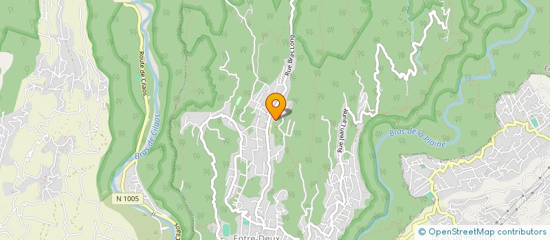 localisation de l'entreprise MADAME DELPHINE DIJOUX  ENTRE DEUX