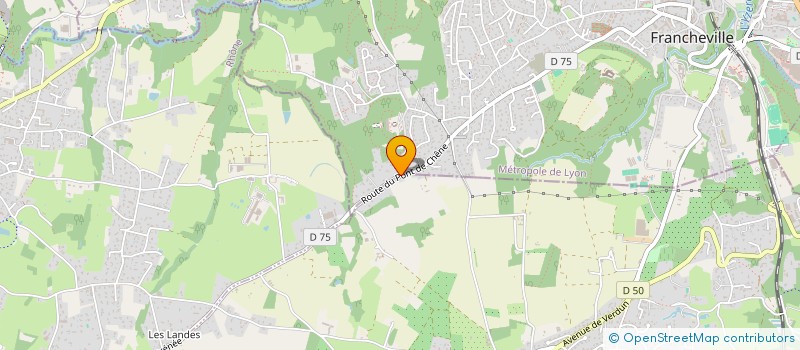 localisation de l'entreprise MADAME DELPHINE DOLLAT  FRANCHEVILLE