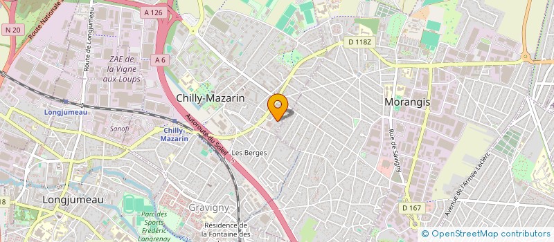 localisation de l'entreprise MADAME DELPHINE DORLHENE à CHILLY-MAZARIN