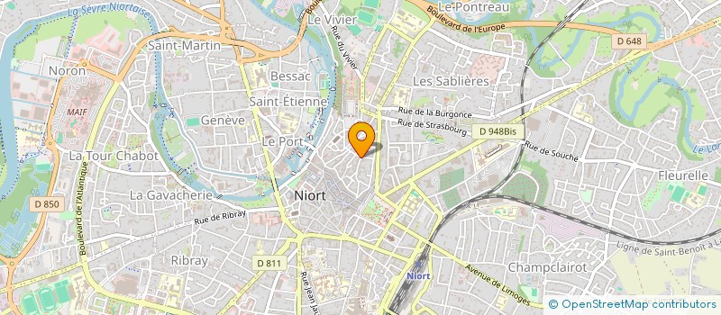 localisation de l'entreprise MADAME DELPHINE DRAPIER à NIORT