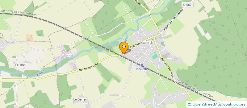 localisation de l'entreprise MADAME DELPHINE DUBOUT  BOURTH