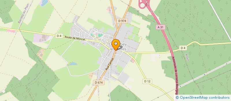 localisation de l'entreprise MADAME DELPHINE DUCHET-ANNEZ à COLOMBEY-LES-BELLES