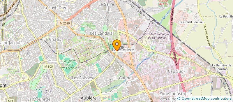 localisation de l'entreprise MADAME DELPHINE DUCOS  CLERMONT-FERRAND