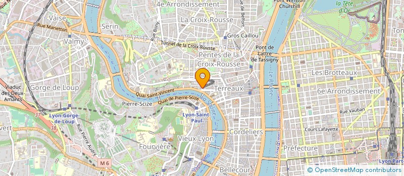 localisation de l'entreprise MADAME DELPHINE DUCROS à LYON