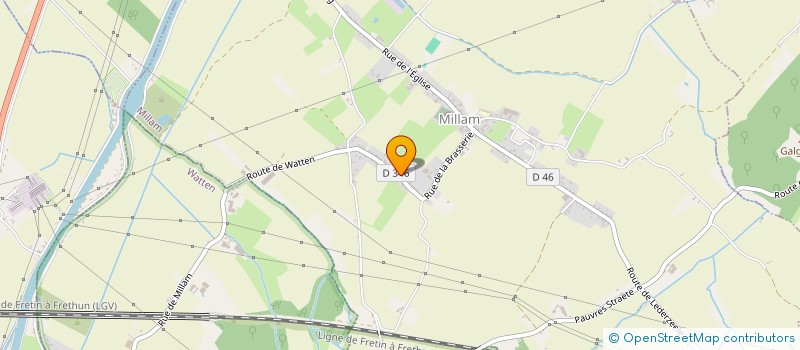 localisation de l'entreprise MADAME DELPHINE DUFAY à MILLAM