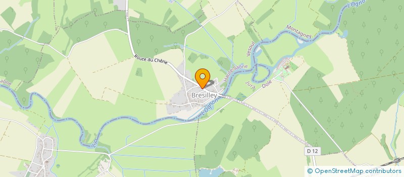 localisation de l'entreprise MADAME DELPHINE DUFOUR  BRESILLEY