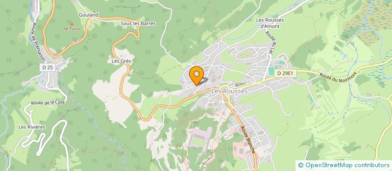 localisation de l'entreprise MADAME DELPHINE DUMONT GIARARD à BOIS-D'AMONT
