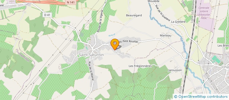 localisation de l'entreprise MADAME DELPHINE DUPEYROUX à SAINT-SATURNIN