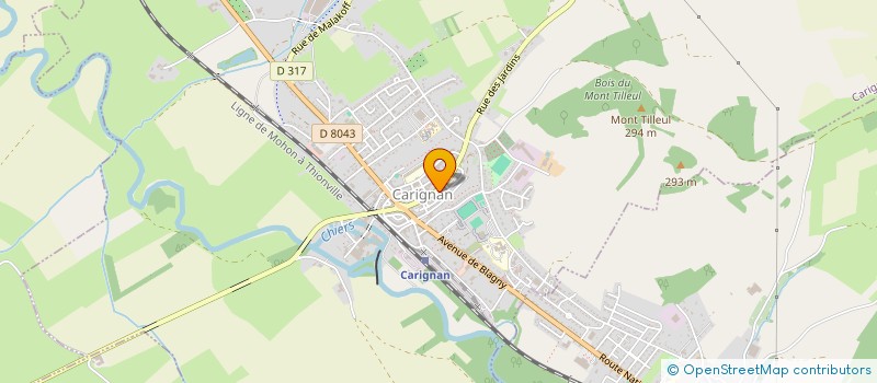 localisation de l'entreprise MADAME DELPHINE DUPIRE  CARIGNAN