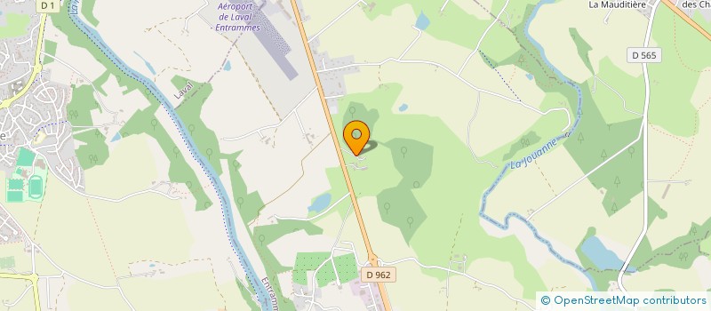 localisation de l'entreprise MADAME DELPHINE DURAND  ENTRAMMES